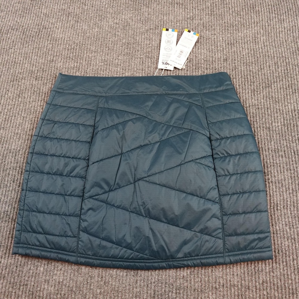 Smartwool Smartloft Zip Skirt Womens Medium Twilight Blue Insulated Hiking Ski - Picture 5 of 8